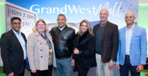 More than 100 top retailers turn out for leasing launch of GrandWest Mall.